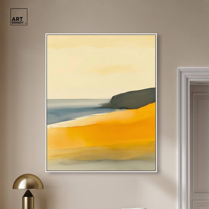 Glistening Beach Dreams II Canvas by Art Remedy