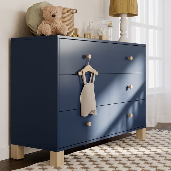 slim fit dress slacks Hudson 3 Drawer Changer Dresser with Tray – Babesta main image 1
