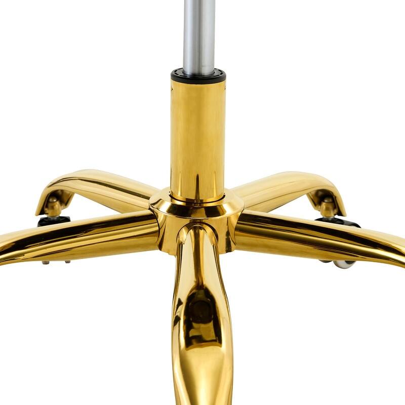 Velvet Bubble Chain Accent Chair with Gold Casters - Modern Sculptural Seating for Living Room & Office