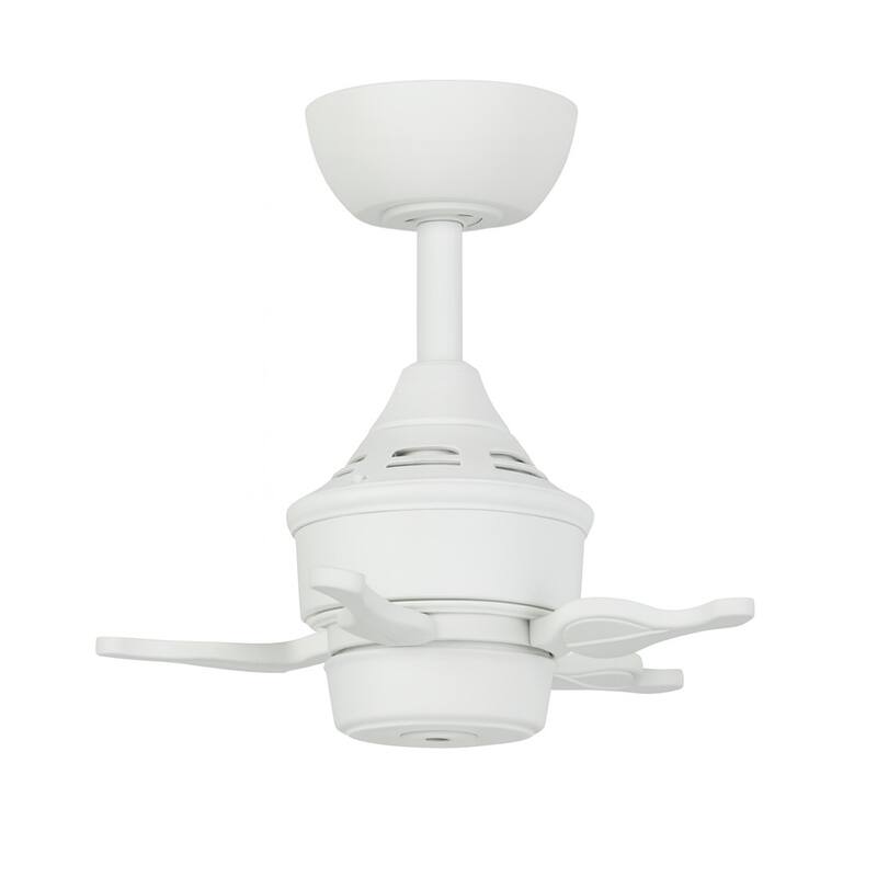 Islander Indoor/Outdoor Ceiling Fan DC Motor - Matte White