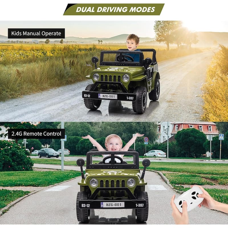 12V Kids Ride On Truck Car