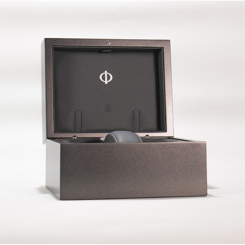Baume and Mercier Clifton Tourbillon Men's Watch - Black Face, Black Band