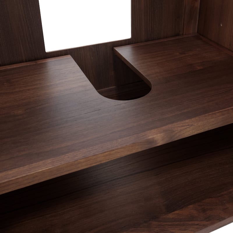 Avanity Carina Bathroom Vanity Only in Coffee Teak