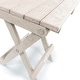 preview thumbnail 17 of 130, Riverstone Fully Assembled All-Weather Recycled HDPE Outdoor Folding Bistro table
