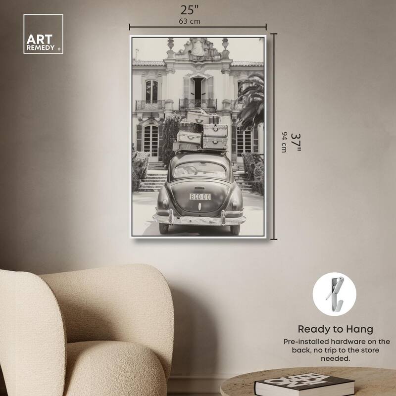 Ready for Vacation Canvas by Art Remedy