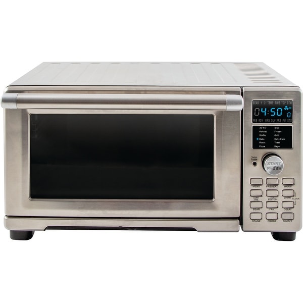 Shop Nuwave Bravo Xl Air Fryer Toaster Oven Overstock 28533139