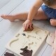 preview thumbnail 4 of 3, Wee Gallery Wooden Tray Puzzle - Ocean Animals