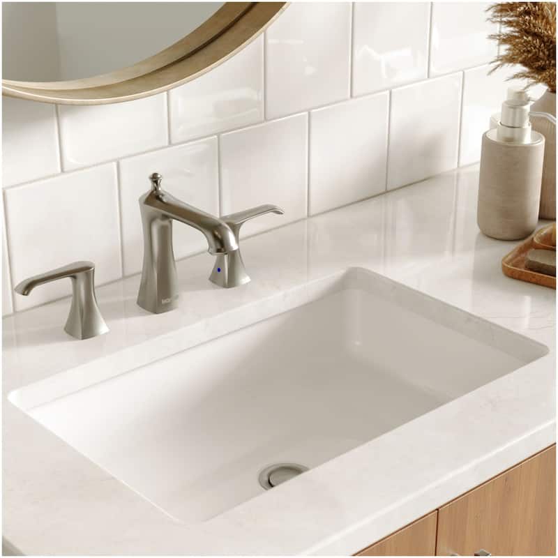 Karran USA KBF414 Woodburn 1.2 GPM Widespread Bathroom Faucet with
