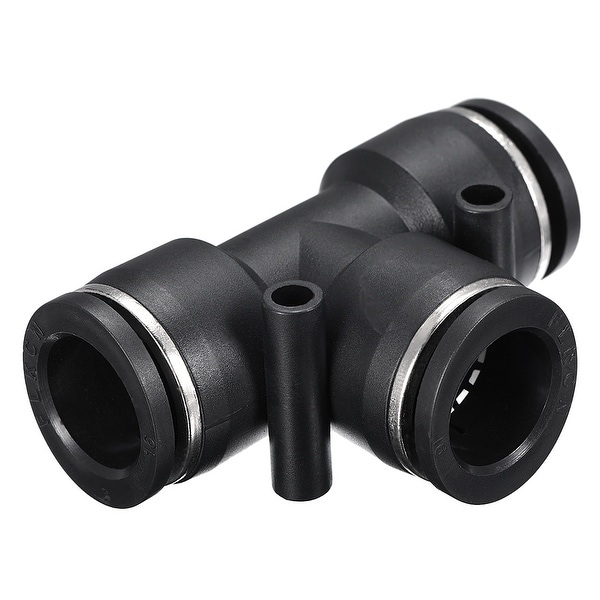 2pcs Push To Connect Fittings T Type 16mm or 5/8" OD Push Tube Fittings