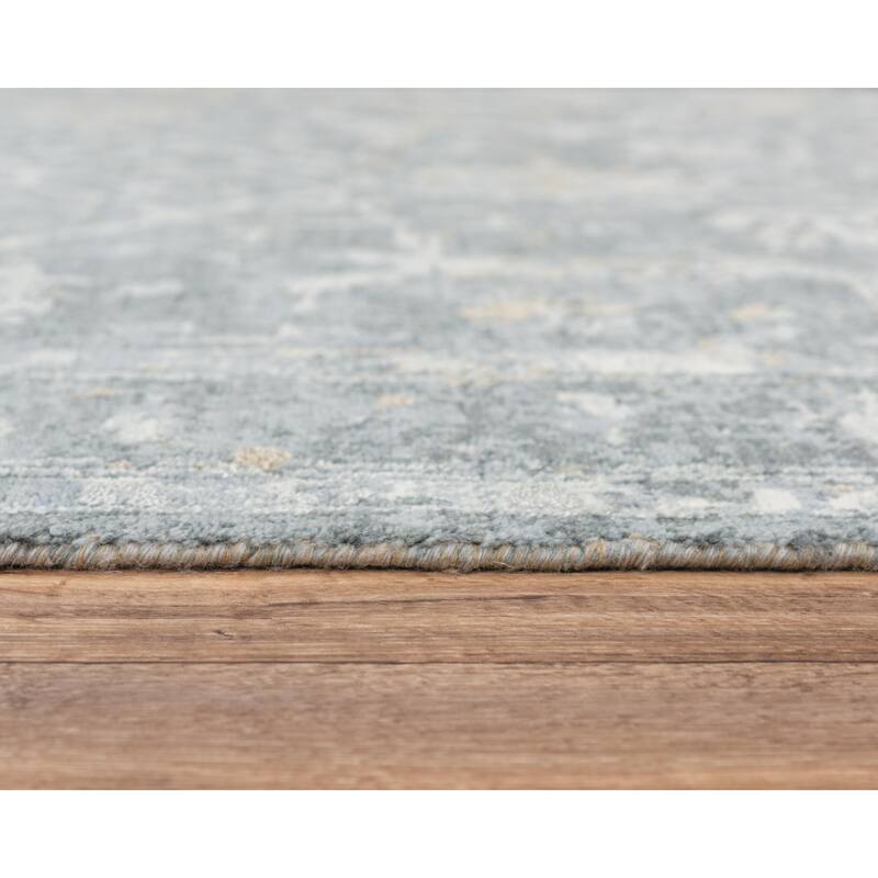 Alora Decor Radiant Floral Wool Blend Area Rug