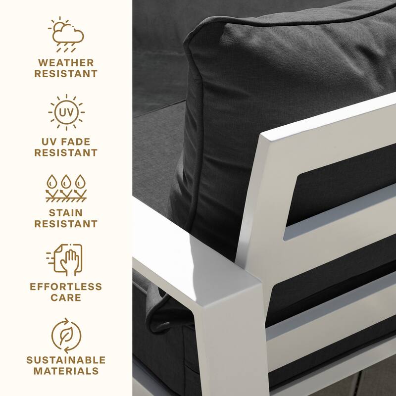 Outdoor Deep Seating Lounge Chair Cushion