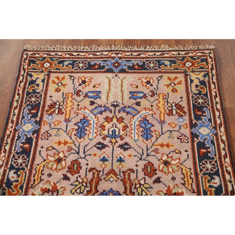Oushak Accent Rug Hand-Knotted Wool Carpet - 2'10"x 4'11"