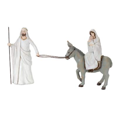 Holy Family w/Donkey - N/A