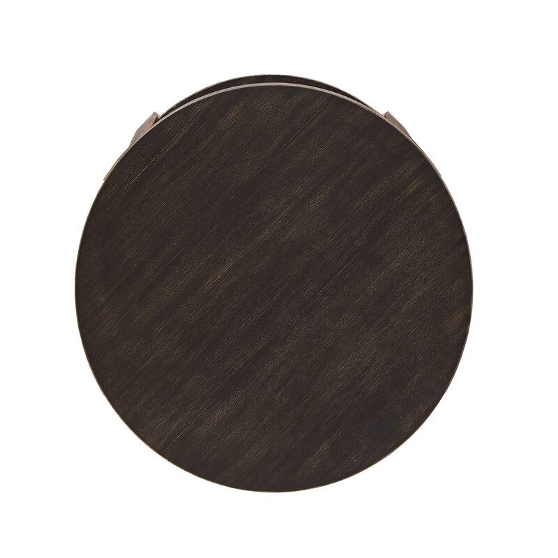 Jensen Wood and Metal T-Brace Tables by iNSPIRE Q Artisan