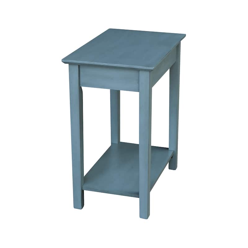 The Gray Barn Moonshine Narrow End Table - 22" x 14"
