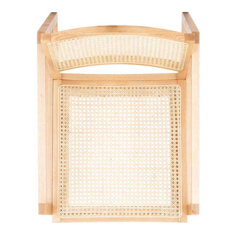 SAFAVIEH Couture Perth Rattan Rocking Chair - 22.8"x34.3"x30.5"