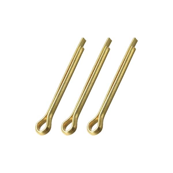4mm x 40mm 304 Stainless Steel 2-Prongs Silver Tone 30Pcs sourcing map Split Cotter Pin