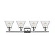 preview thumbnail 6 of 61, Innovations Lighting Ballston Urban Cone - 4 Light 38" Bath Vanity Light