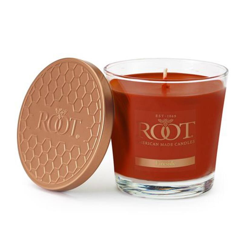 ROOT Candles Fireside Scented 6.3 oz Small Veriglass Jar