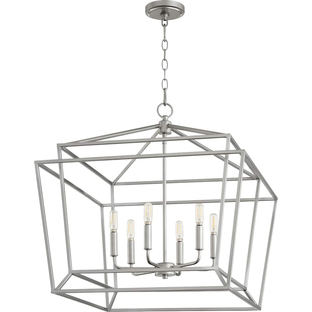 Quorum International Monument 6 Light 24" Wide Chandelier