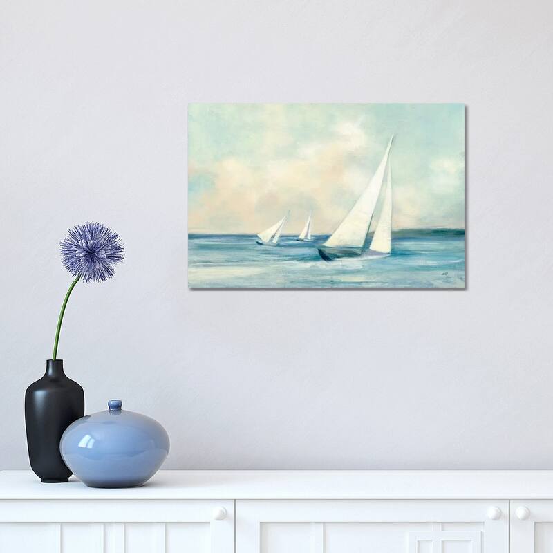 iCanvas "Sailboats at Sunrise" by Julia Purinton Canvas Print - 12x18x1.5