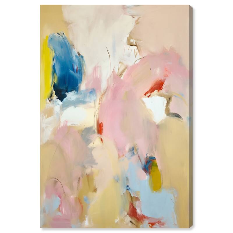 Wynwood Studio Abstract Tasty Brown and Tan Modern & Contemporary Wall Art Canvas Print