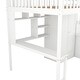 preview thumbnail 45 of 53, Loft Bed with Bookshelf,Drawers,Desk,and Wardrobe