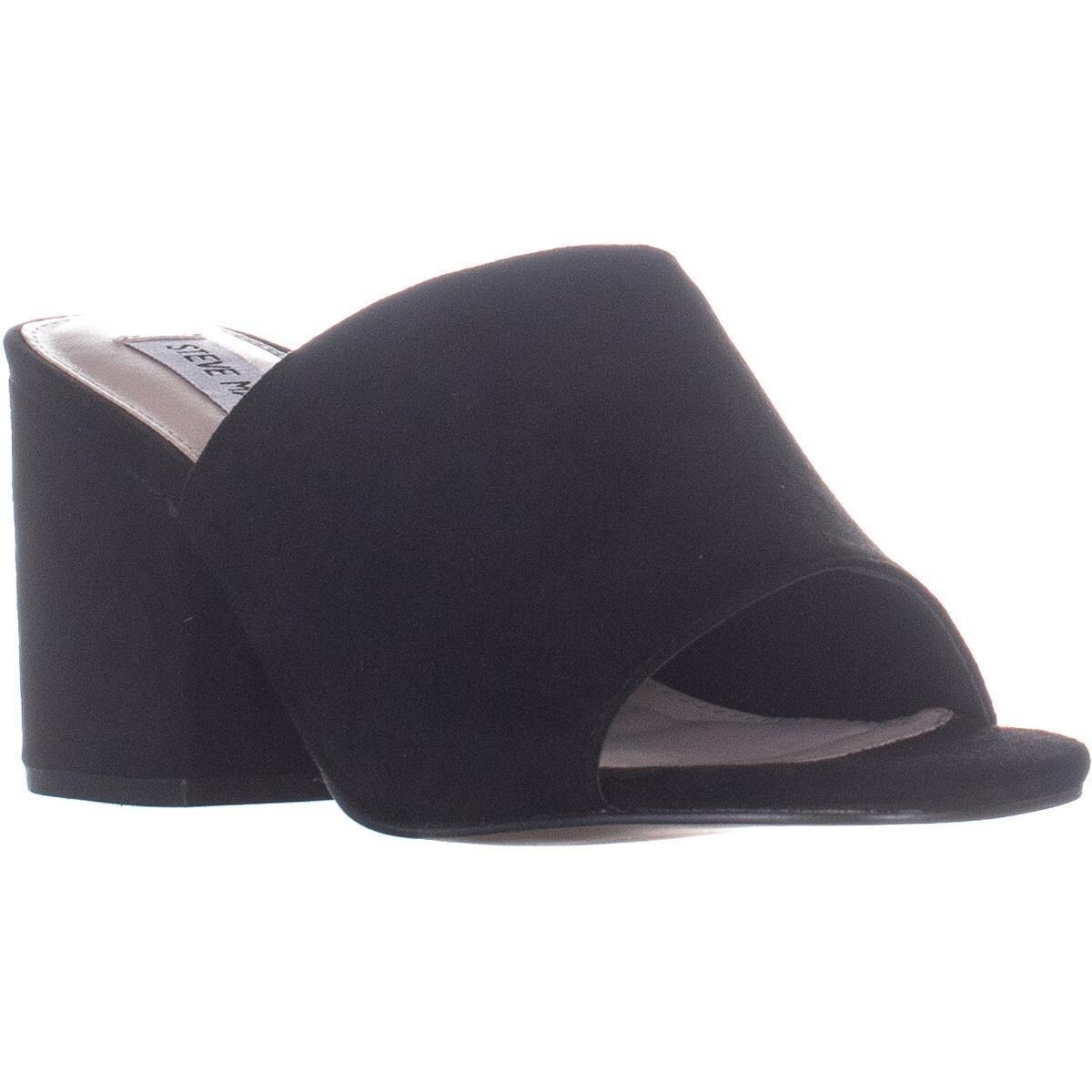 steve madden block heel mules