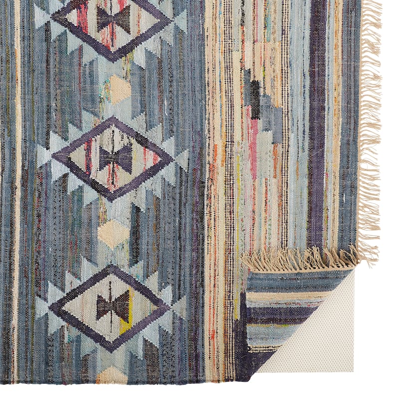 Grand Bazaar Liya Hand Woven Diamond Transitional Area Rug