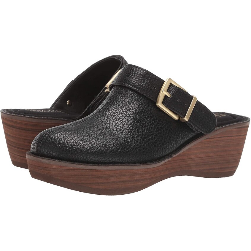 ladies closed toe mules