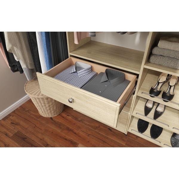 Easy Track Dual Tower Deluxe Closet Kit - On Sale - Bed Bath