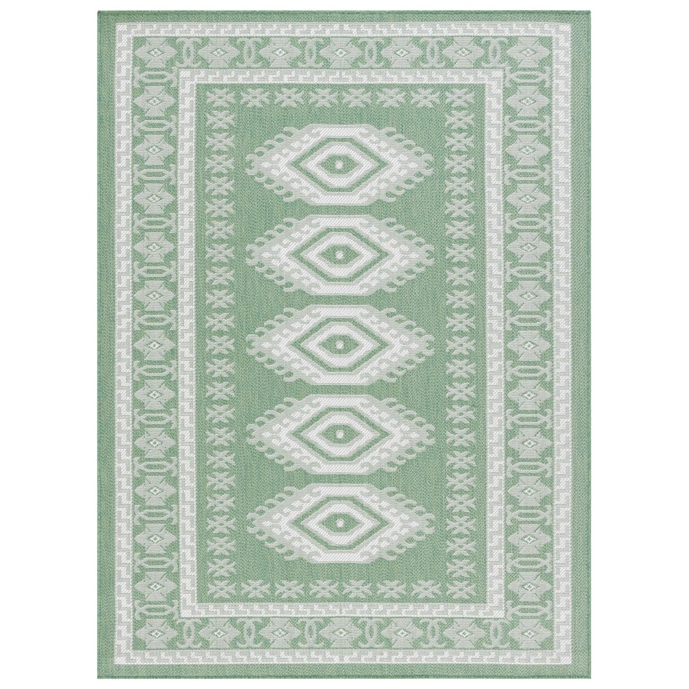 SAFAVIEH Bermuda Onoria Geometric Indoor/Outdoor Waterproof Rug