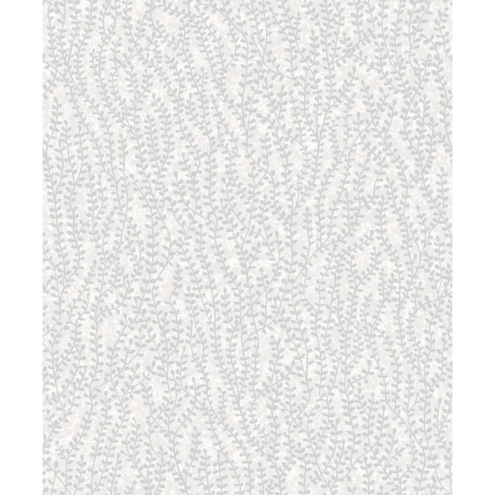 Seabrook Designs Seaweed Beaded Branches Nonwoven Unpasted Wallpaper