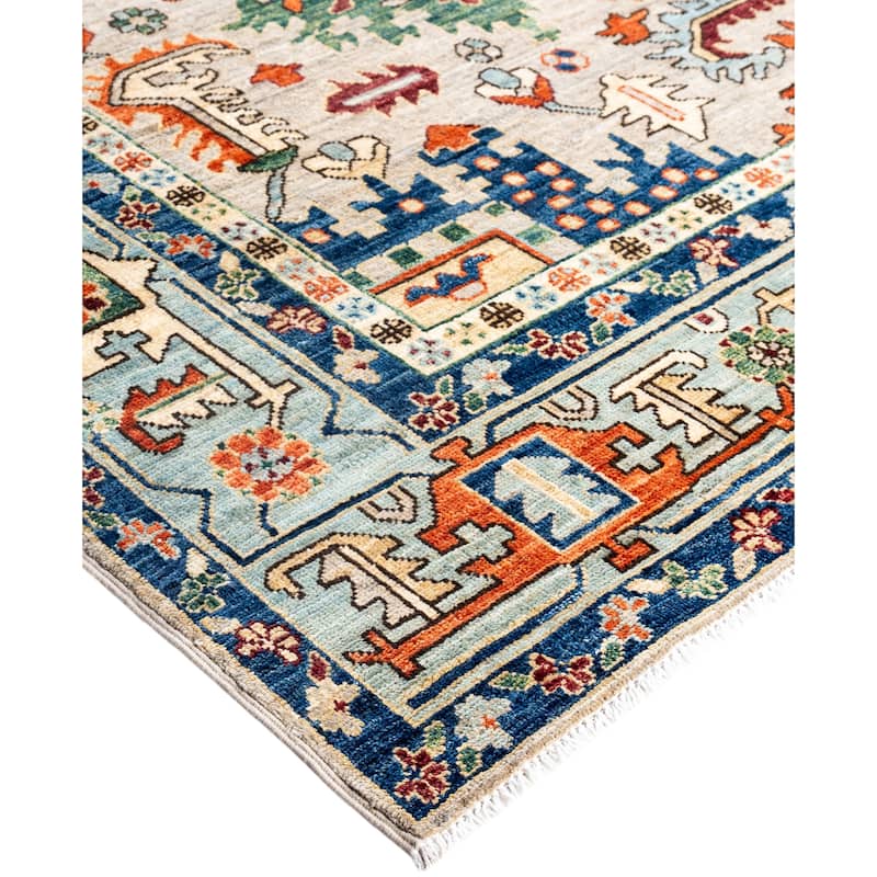Serapi One-of-a-Kind Hand-Knotted Area Rug - Beige - 7' 11" x 9' 9"