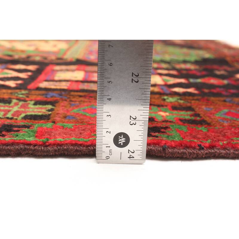 ECARPETGALLERY Hand-knotted Teimani Black Wool Rug - 3'2 x 4'9