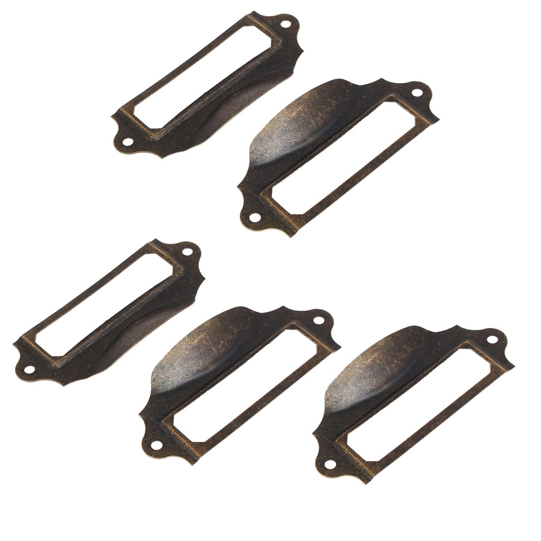 Office Library File Drawer Tag Frame Label Holder Pull ...