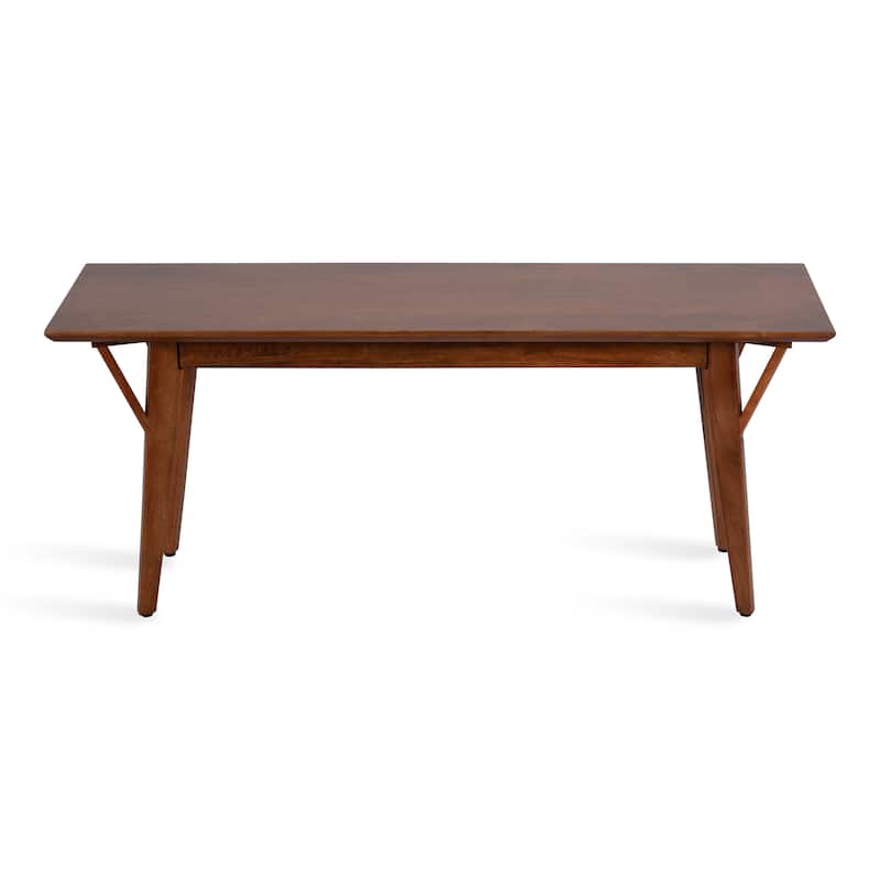 Kate and Laurel McCutcheon Wood Bench