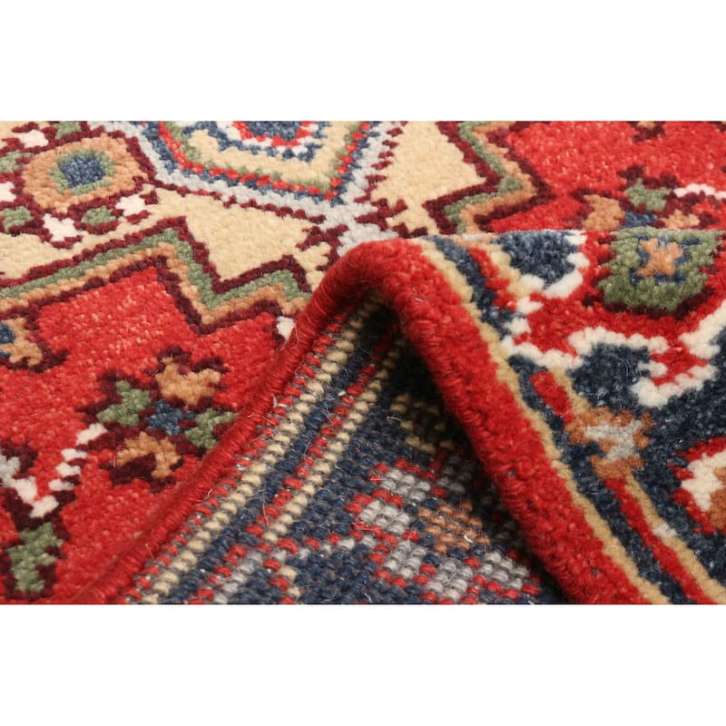 ECARPETGALLERY Hand-knotted Serapi Heritage Red Wool Rug - 2'6 x 11'10
