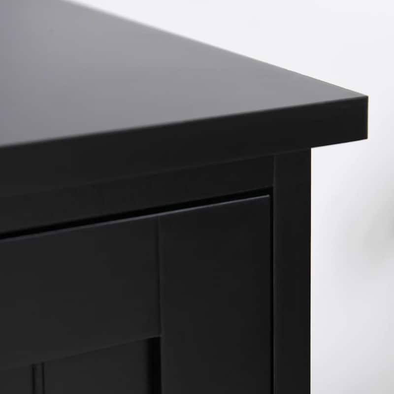 Accent Floor Storage Cabinet Kitchen Pantry,Adjustable Shelves,2 Doors