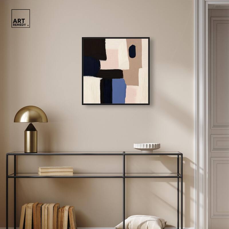 Blue Quietude II Canvas by Art Remedy