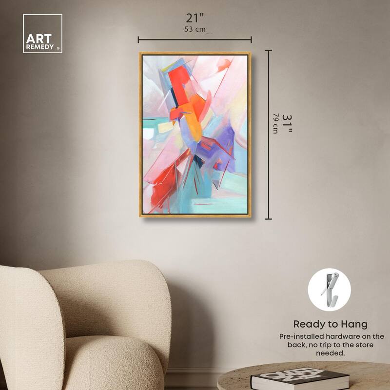 Give Joy I Canvas by Art Remedy