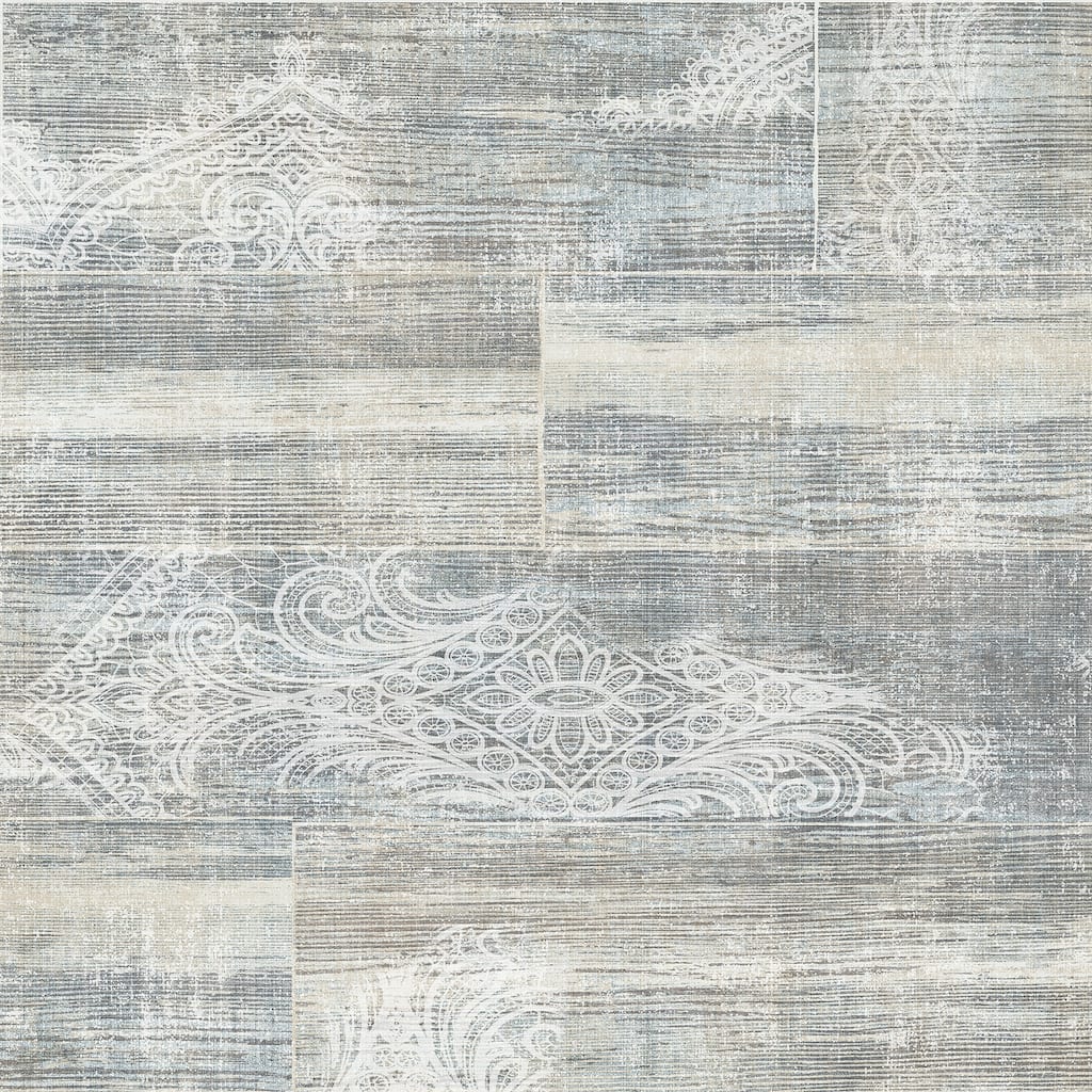 Midbec Inaya Blue Ornament Wallpaper