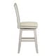 preview thumbnail 51 of 65, Eleanor Double X Back Wood Swivel Bar Stool by iNSPIRE Q Classic