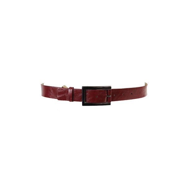 Style & Co. Red Glaze and Wrapped Buckle Pant Belt L. Opens flyout.