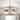 Warehouse of Tiffany Bairre Gold Brushed 6 Light 3 Blade Modern Chandelier Ceiling Fan 26 Inch with Remote