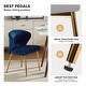 preview thumbnail 26 of 88, Barbara Contemporary Upholstered Side Chair with Small Base Set of 2 by HULALA HOME