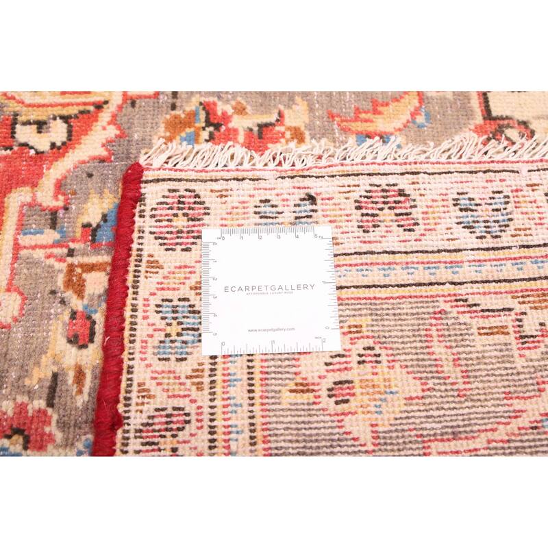 ECARPETGALLERY Hand-knotted Antalya Vintage Red Wool Rug - 7'9 x 11'4