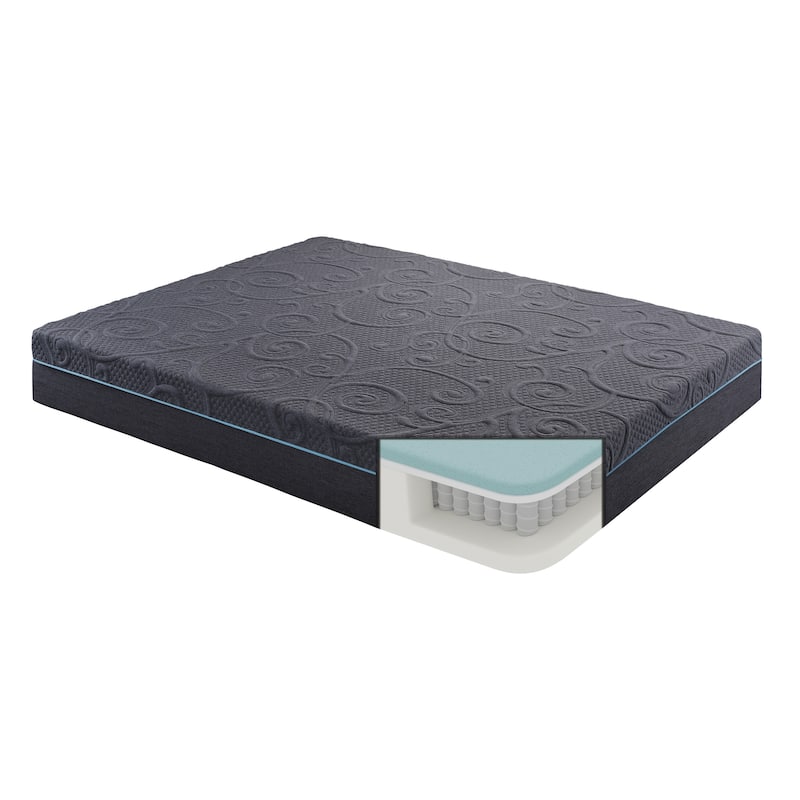 Chanson 11-Inch Gel-Infused Memory Foam Hybrid Mattress
