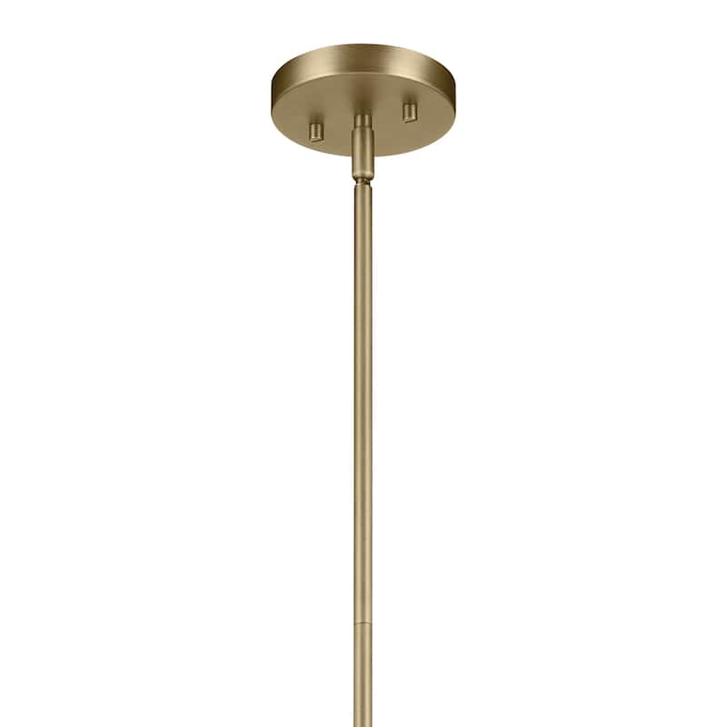 Kichler Lighting Avery 1-Light Pendant Light with Seeded Glass