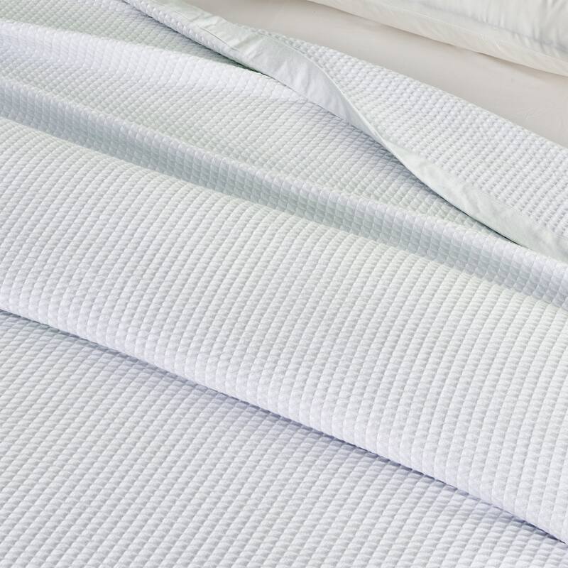 Luxurious Cotton Super Soft Waffle Weave Knit Blanket